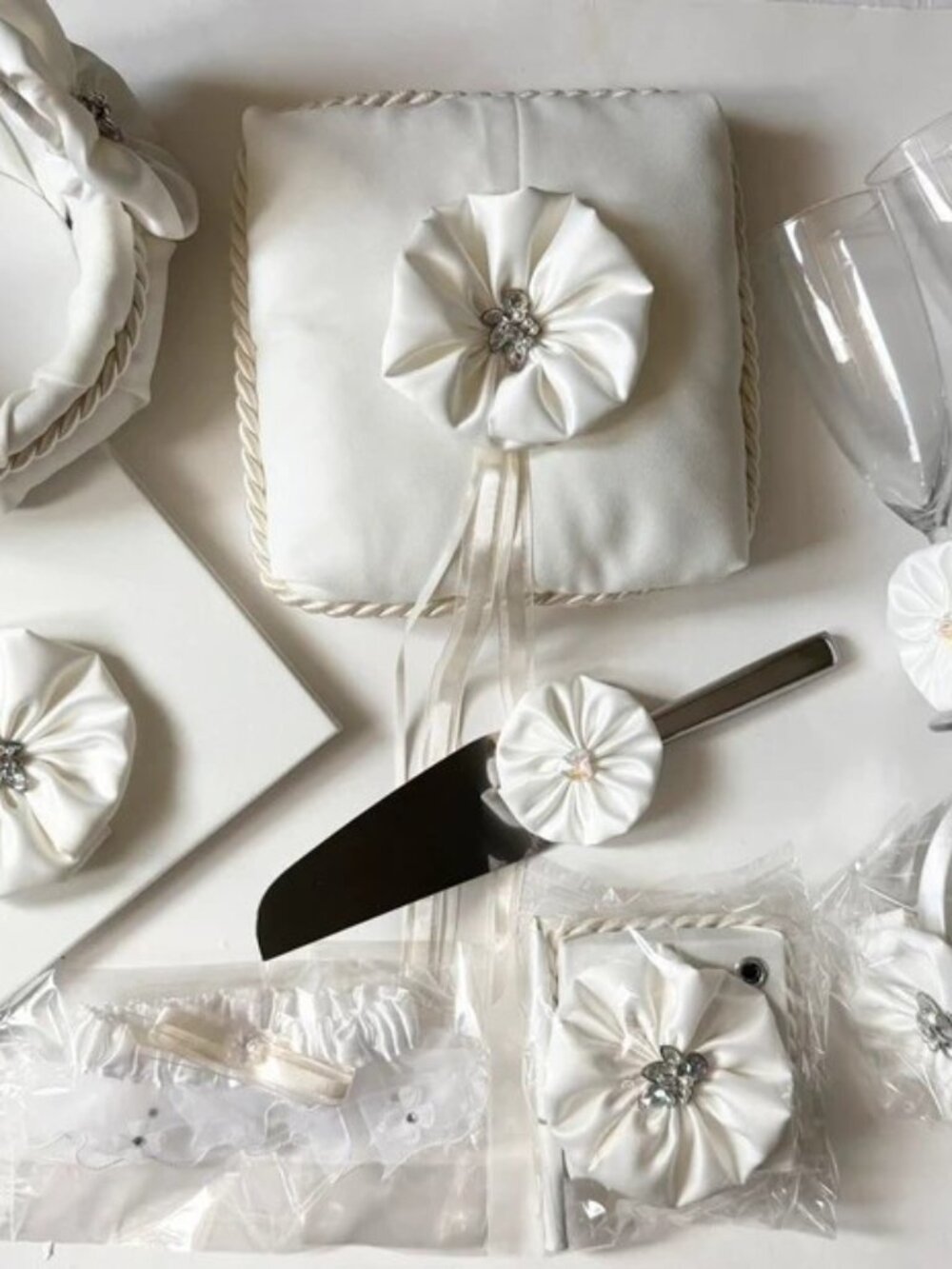Wedding Satin Accessory Bundle #5